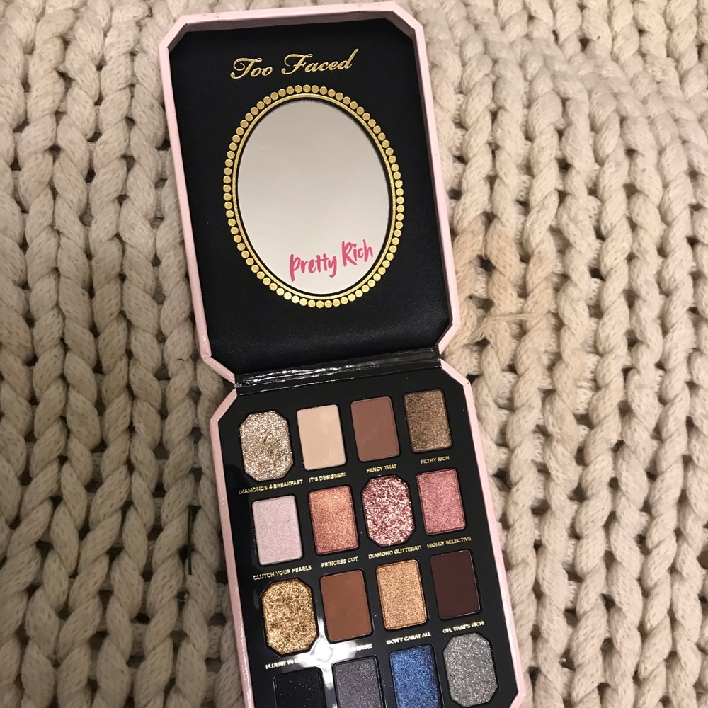 NEW Too Faced Pretty Rich Eyeshadow Palette